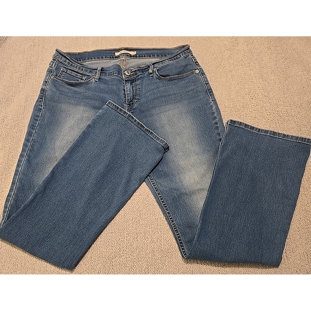 Levi Strauss Womens 11 Bootcut Jeans Blue Denim 30x32 Y2K Low-rise 2000 - Picture 5 of 9